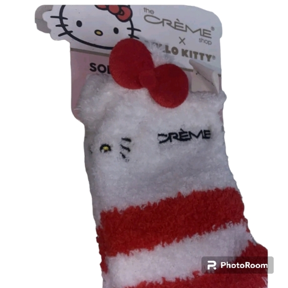 COPY - Hello Kitty Sole Soft Infused Cozy Socks Aloe & Bulgarian Rose New - Picture 3 of 7